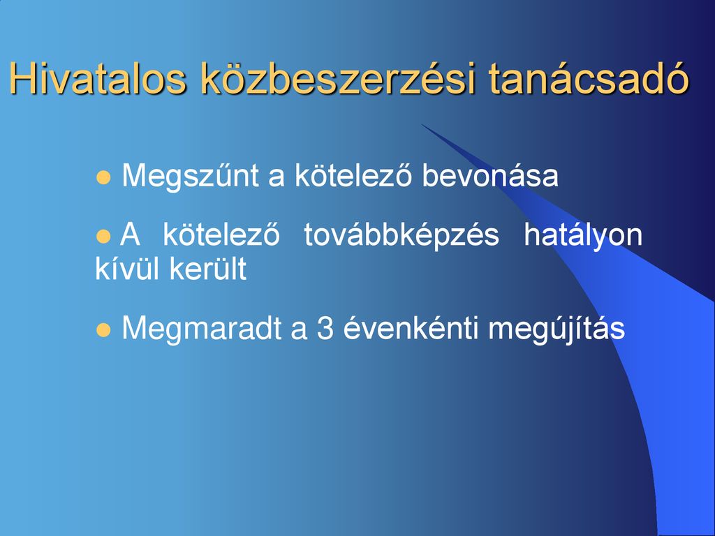 A K Zbeszerz Si T Rv Ny Ppt Let Lteni